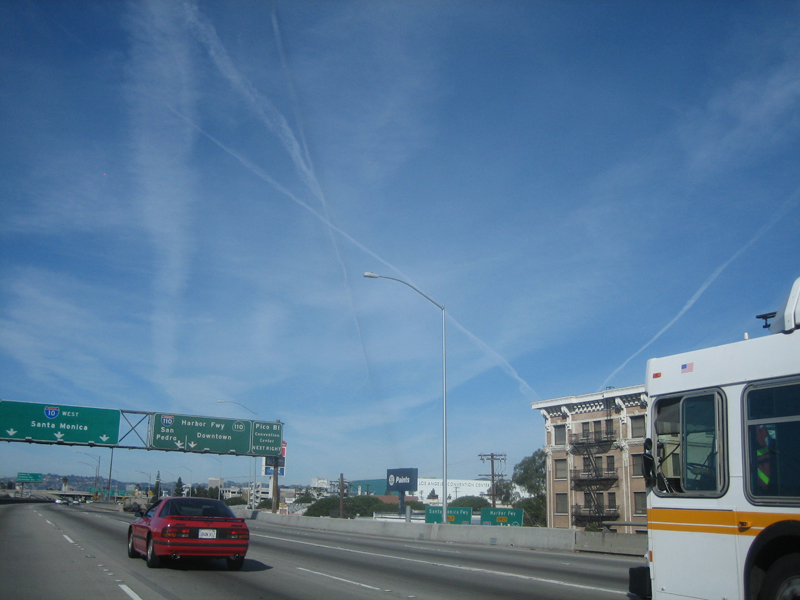 10Fwy near downtown Los Angeles Dec 25 2006